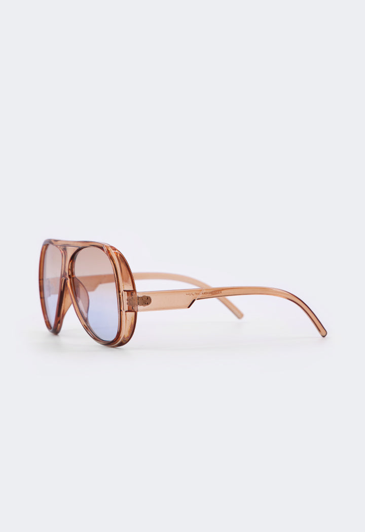 Choice Chic Pilot Sunglasses Beige