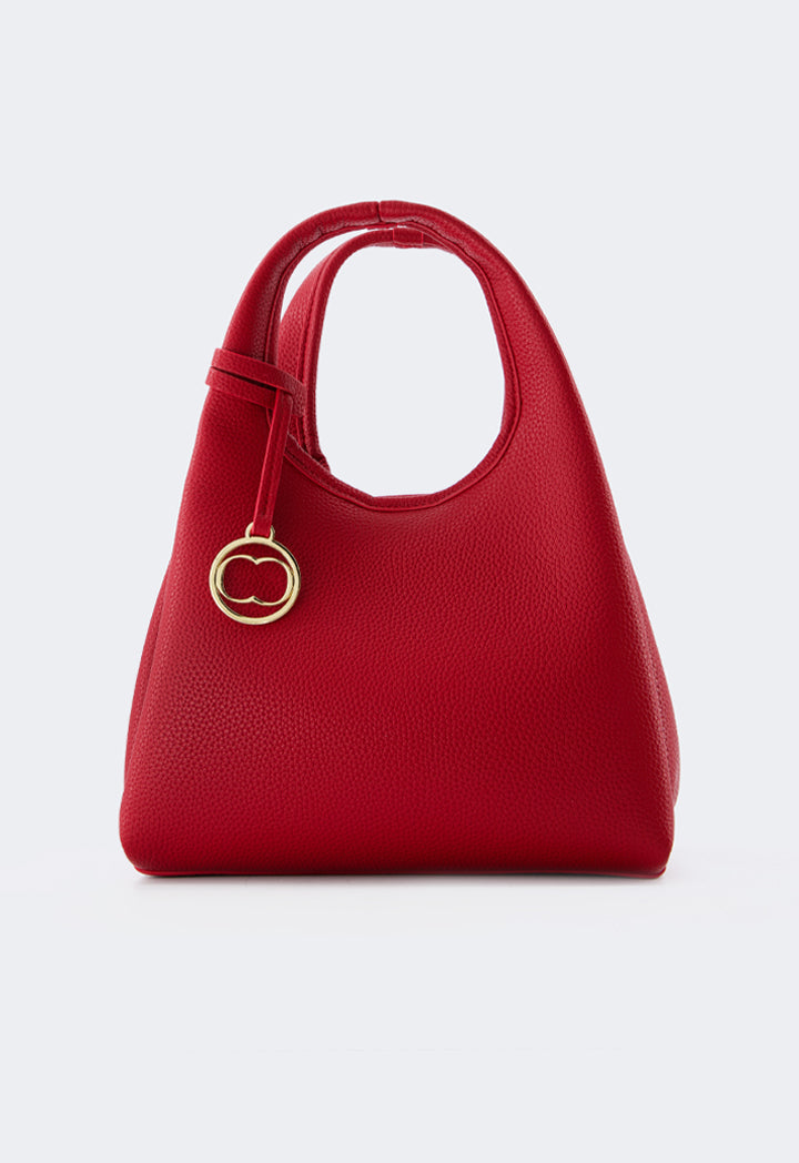 Choice Classic Solid Handbag Burgundy