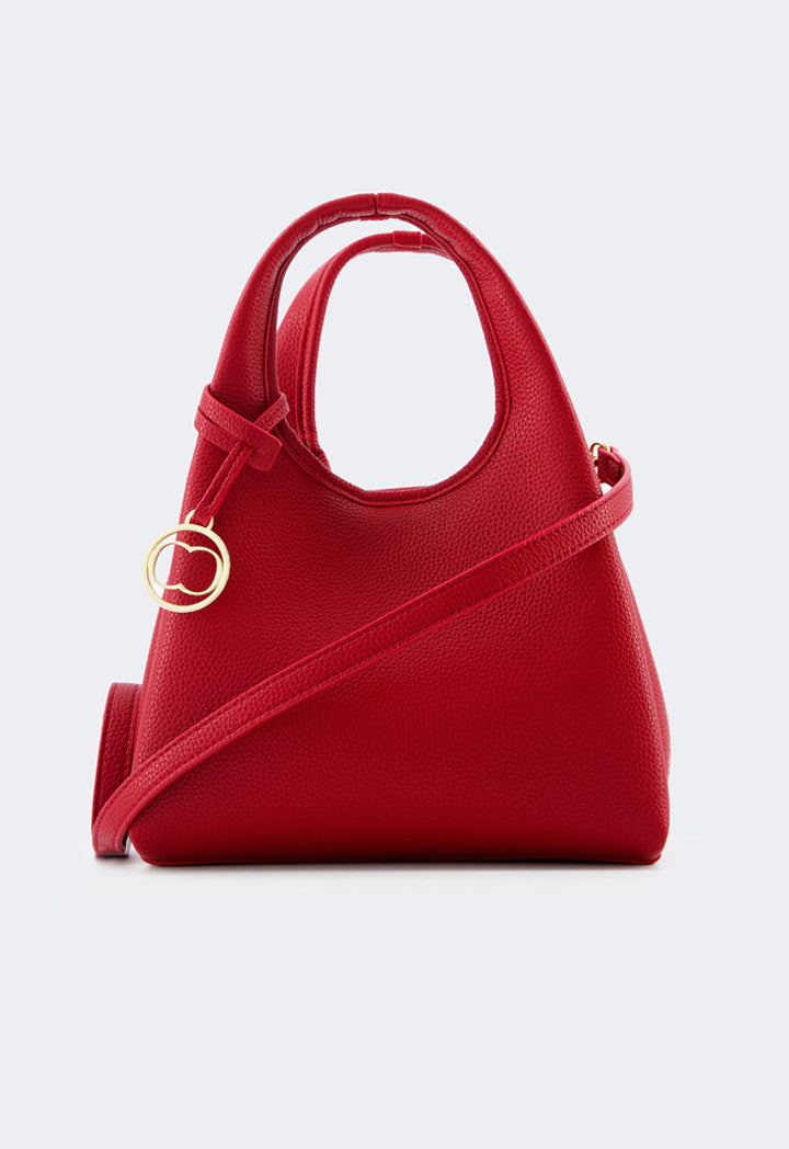 Choice Classic Solid Handbag Burgundy