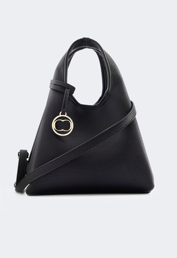 Choice Classic Solid Handbag Black