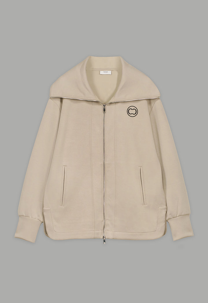 Choice Full-Zip Solid Jacket Burgundy