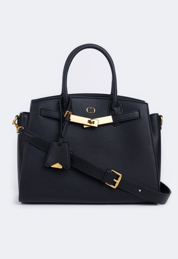 Choice Solid Classic Satchel Black