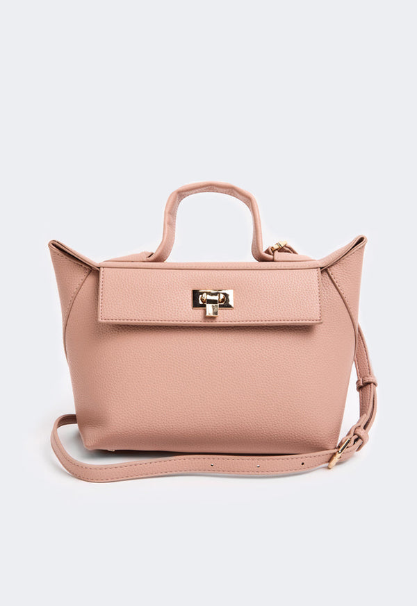 Choice Iconic Top Handle Handbag Pink