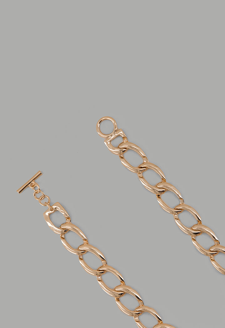 Choice Modern Metallic Chain Gold
