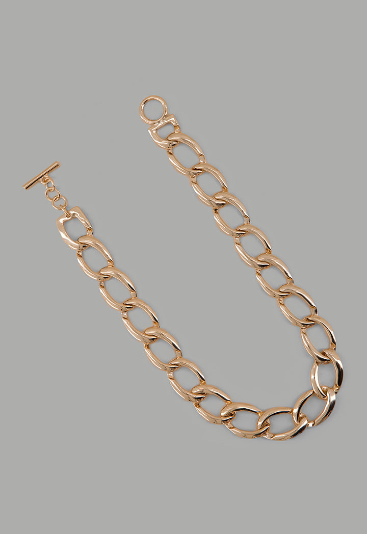 Choice Modern Metallic Chain Gold