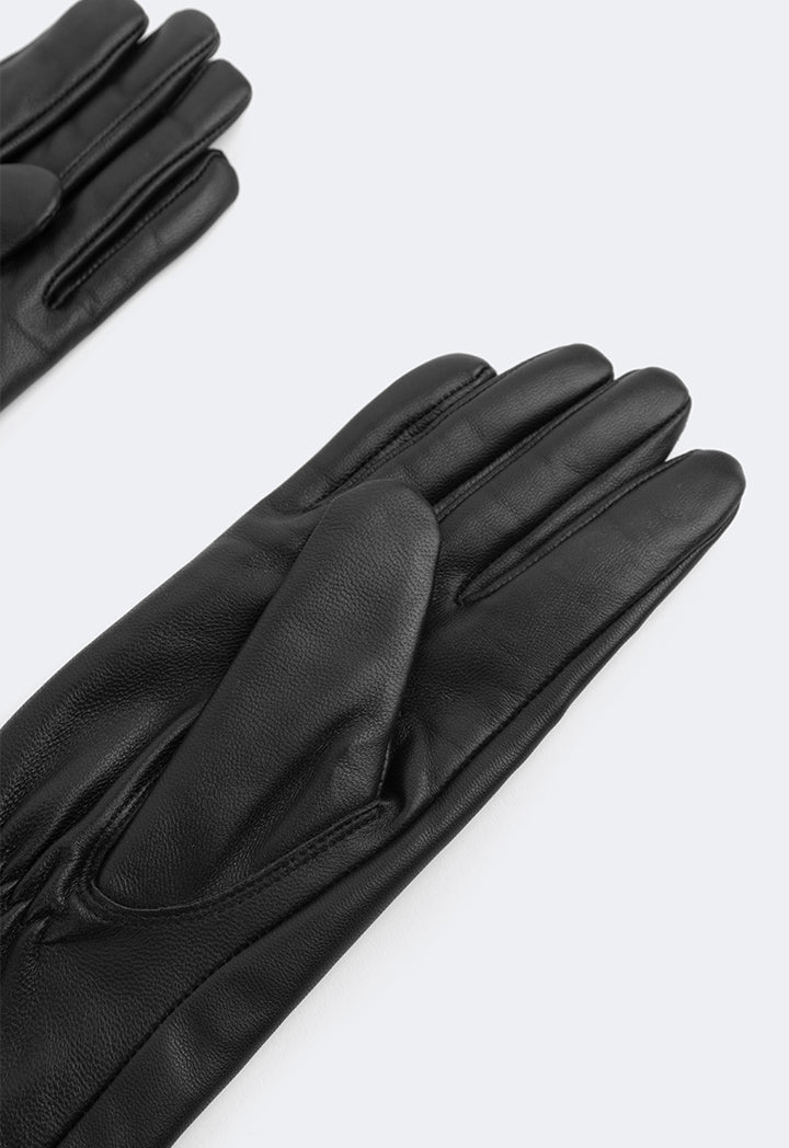 Choice Solid Long Gloves Black