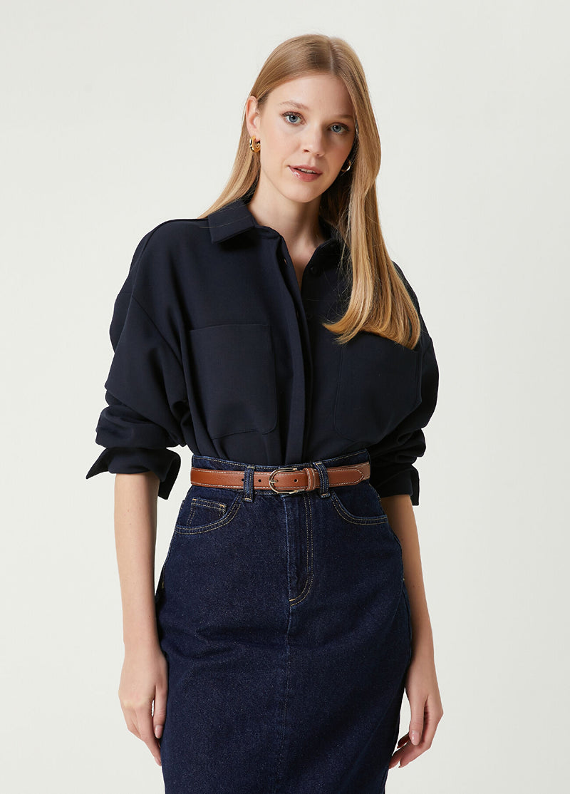 Beymen Club Outer Shirt Navy