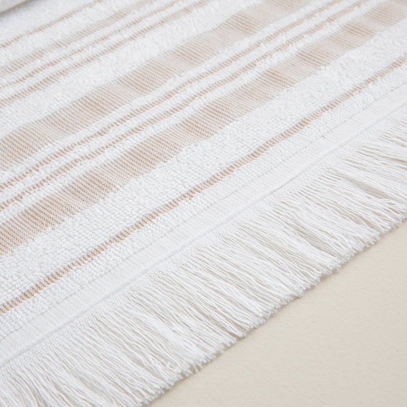 Chakra Derin Bamboo Face Towel 50X90 Cm Beige