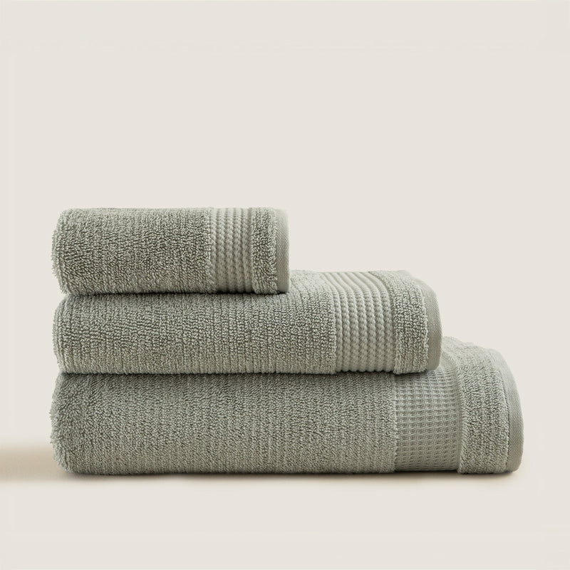 Chakra Eva Cotton Hand Towel 30X50 Cm Light Green