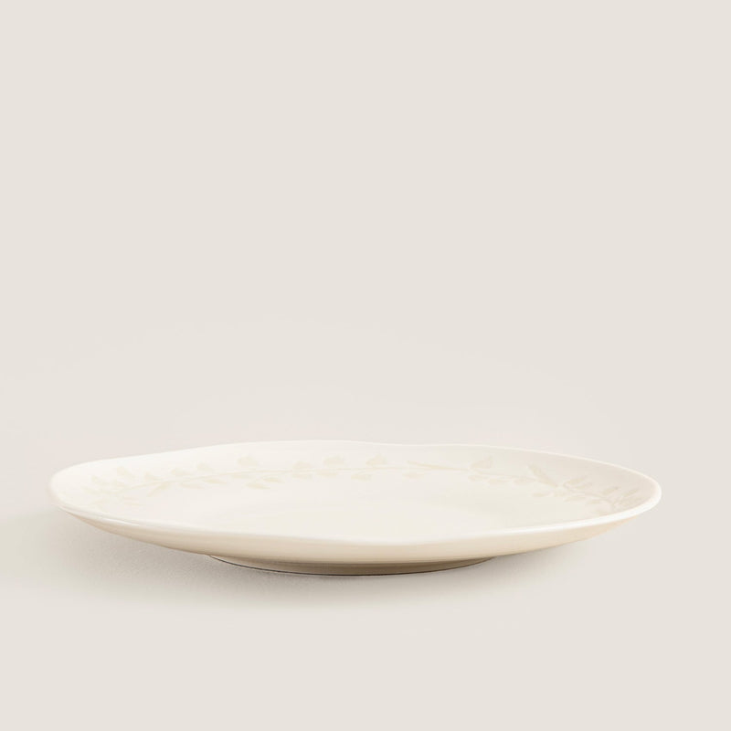 Chakra Serving Plate 28 Cm Fuchsia