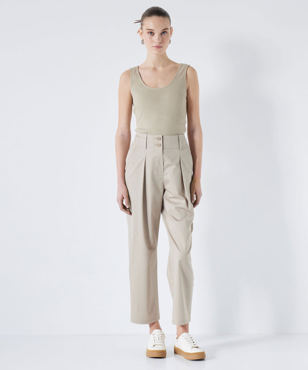 Ipekyol Carrot Fit Trousers Stone