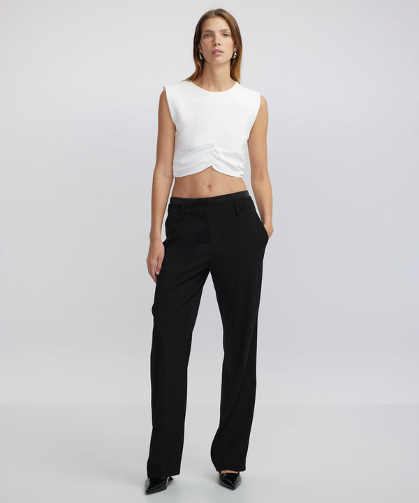 Ipekyol Straight Fit Trousers Black