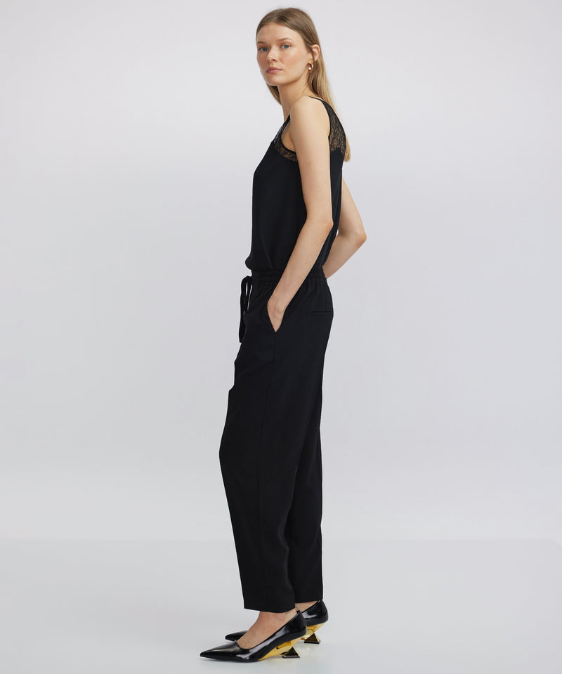 Ipekyol Drapey Fit Trousers Black