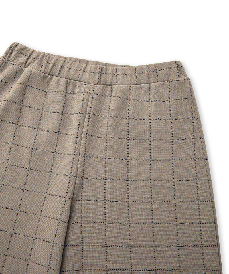 Ipekyol Square Pattern Trousers Mink