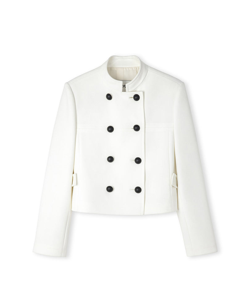 Ipekyol Contrast Buttoned Jacket Ecru