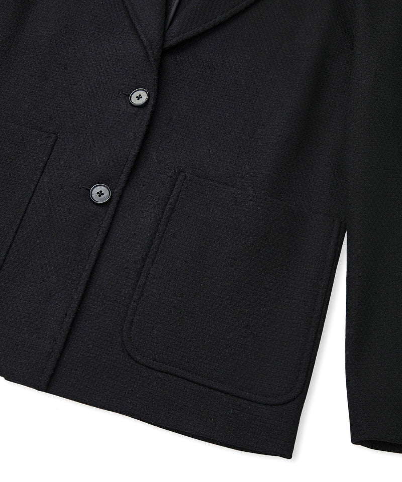 Ipekyol Wool Blend Jacket Black