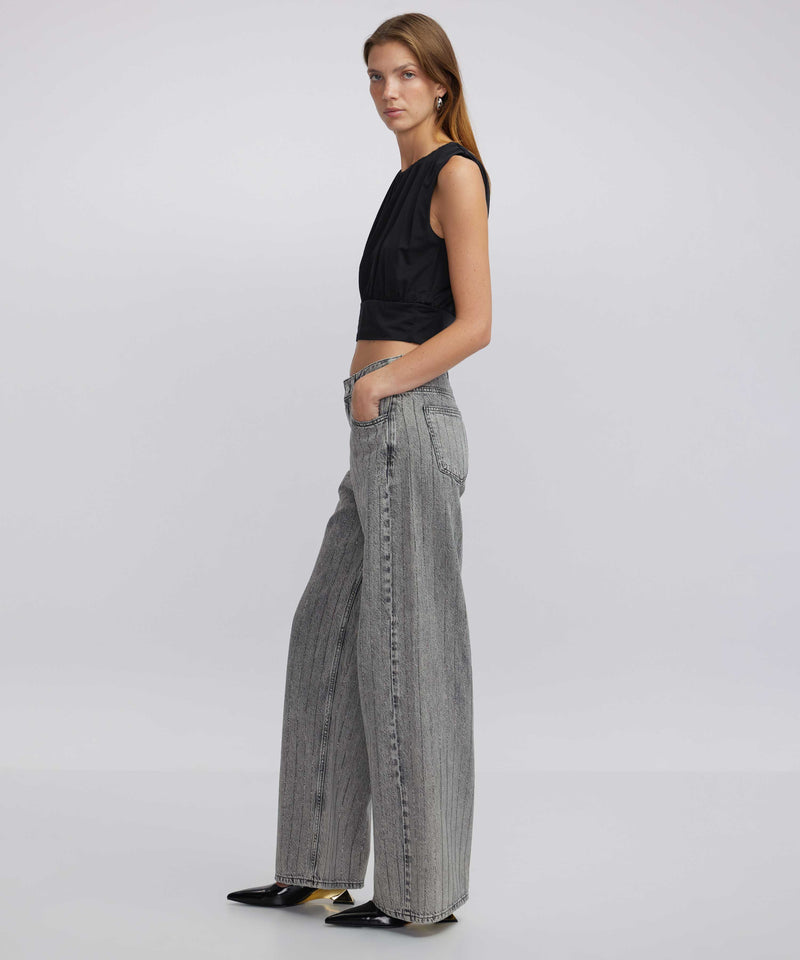 Ipekyol Hotfix Printed Jeans Grey