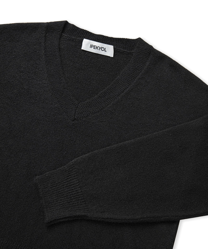 Ipekyol V-Neck Basic Knitwear Black