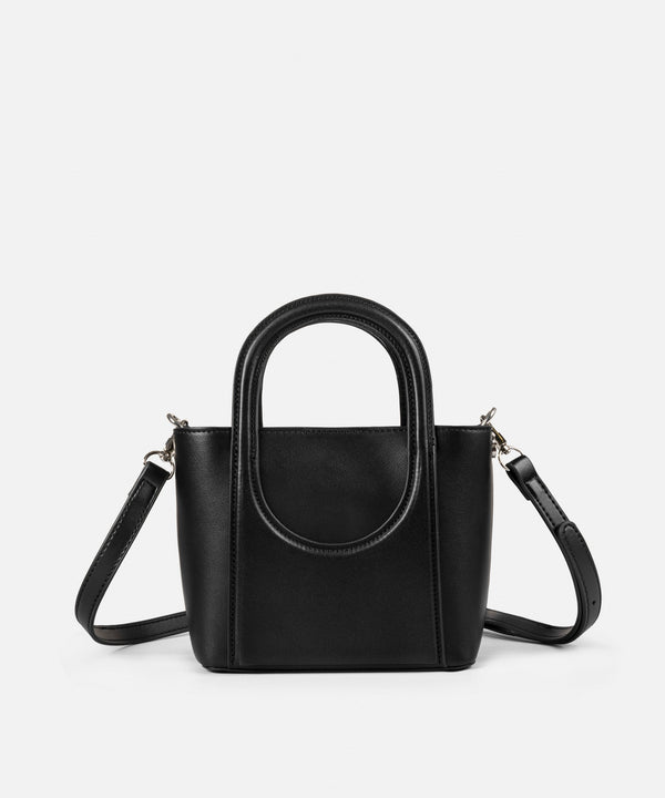 Ipekyol Leather Look Mini Bag Black