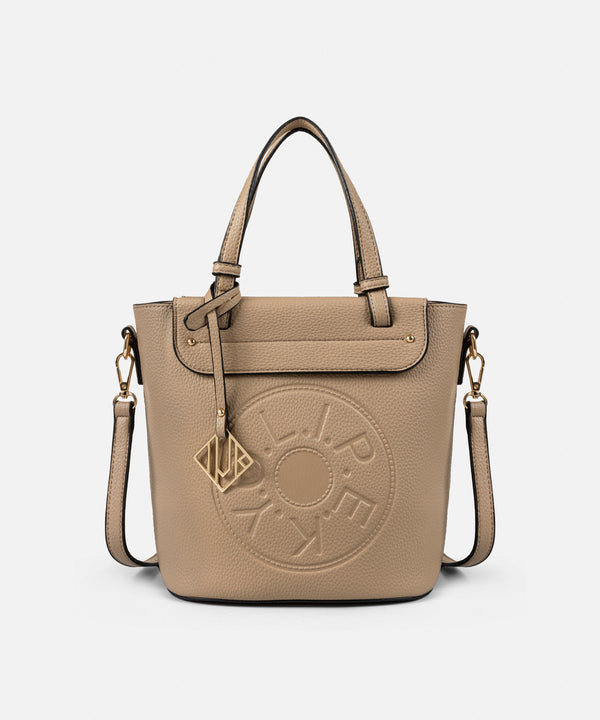 Ipekyol Logo Printed Bag Beige