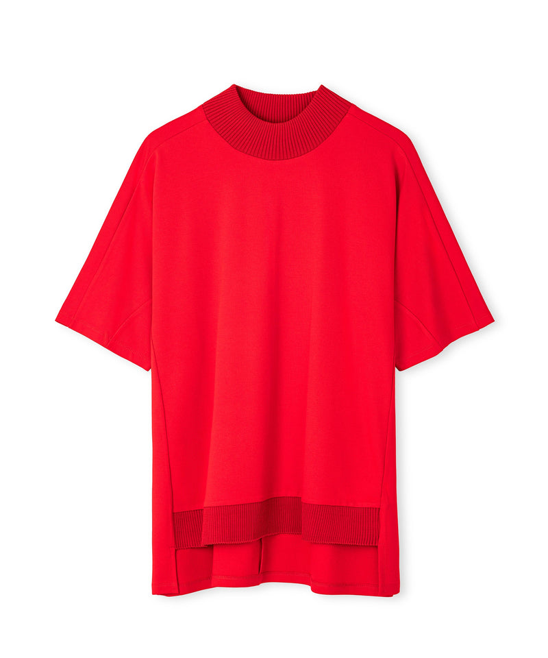 Ipekyol Ribbed Rib Mix T-Shirt Red