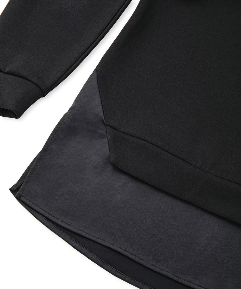 Ipekyol Satin Mix Sweatshirt Black