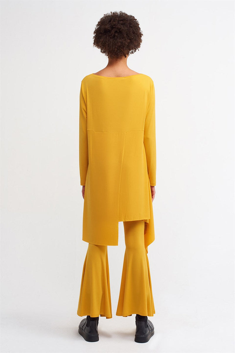 NU Asymmetrical Hem Blouse Papia
