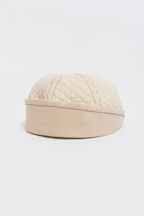 Nu Quilted Hat Natural