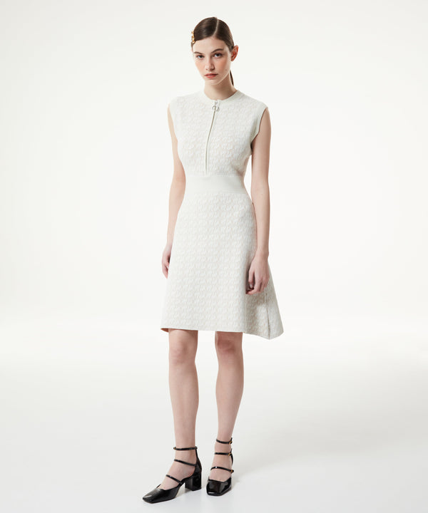 Machka Knitwear Dress White