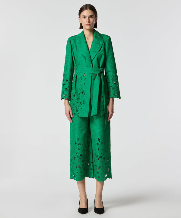 Machka Embroidered Jacket Green