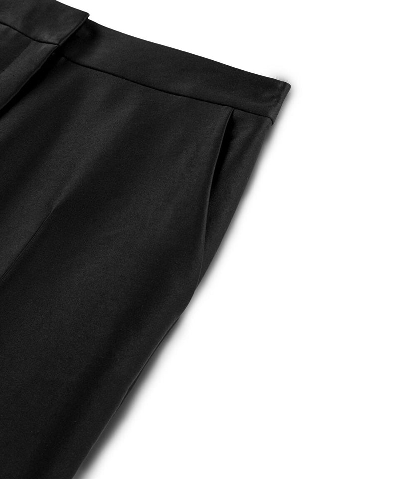 Machka Satin Duchess Trousers Black