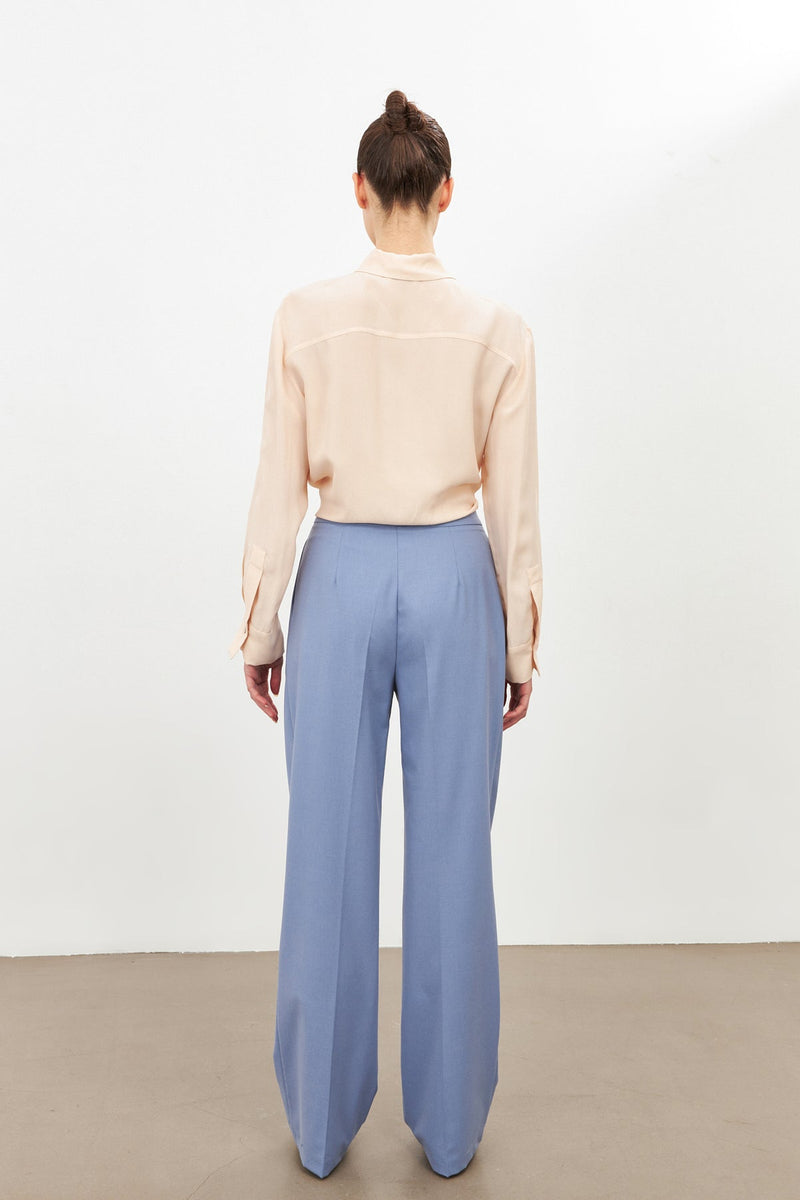 Setre Straight Cut Trousers Blue