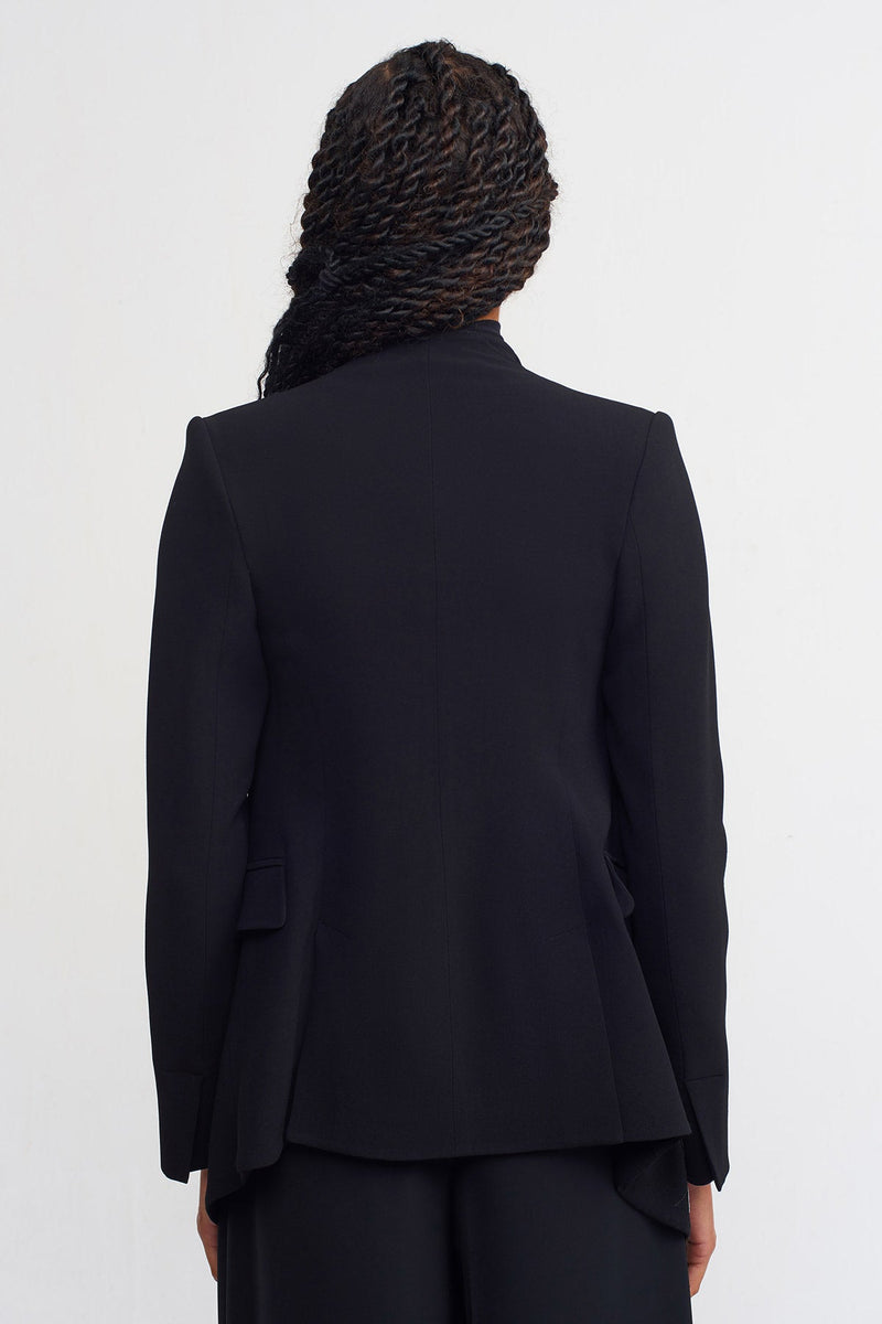 NU Sequin-Embellished Jacket Black