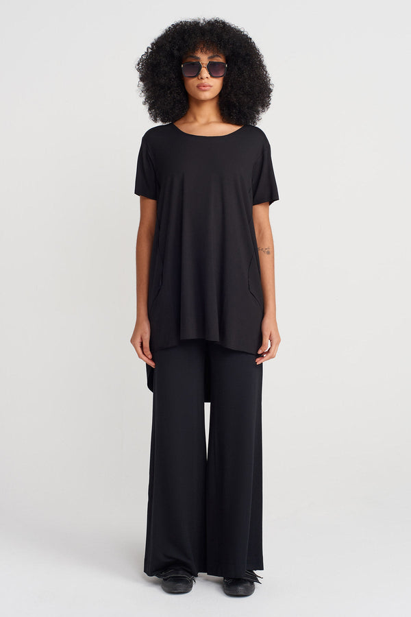 NU Short-Sleeve Jersey T-Shirt Black