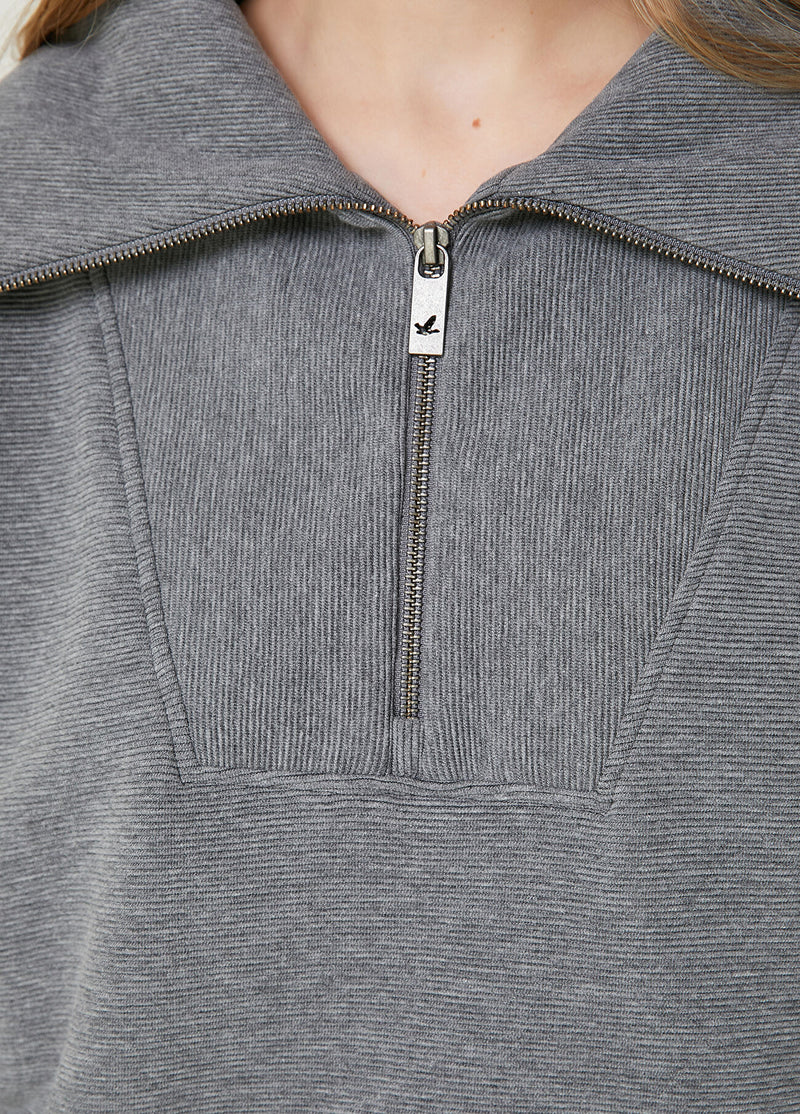 Beymen Club Oversize Sweatshirt Grey Melange