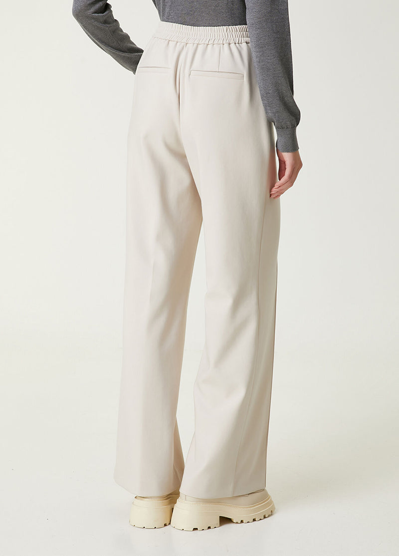 Beymen Club Ribbed Pants Ecru