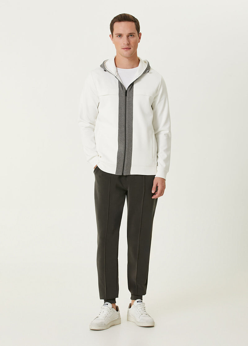 Beymen Club Men Hooded Sweatshirt Off White