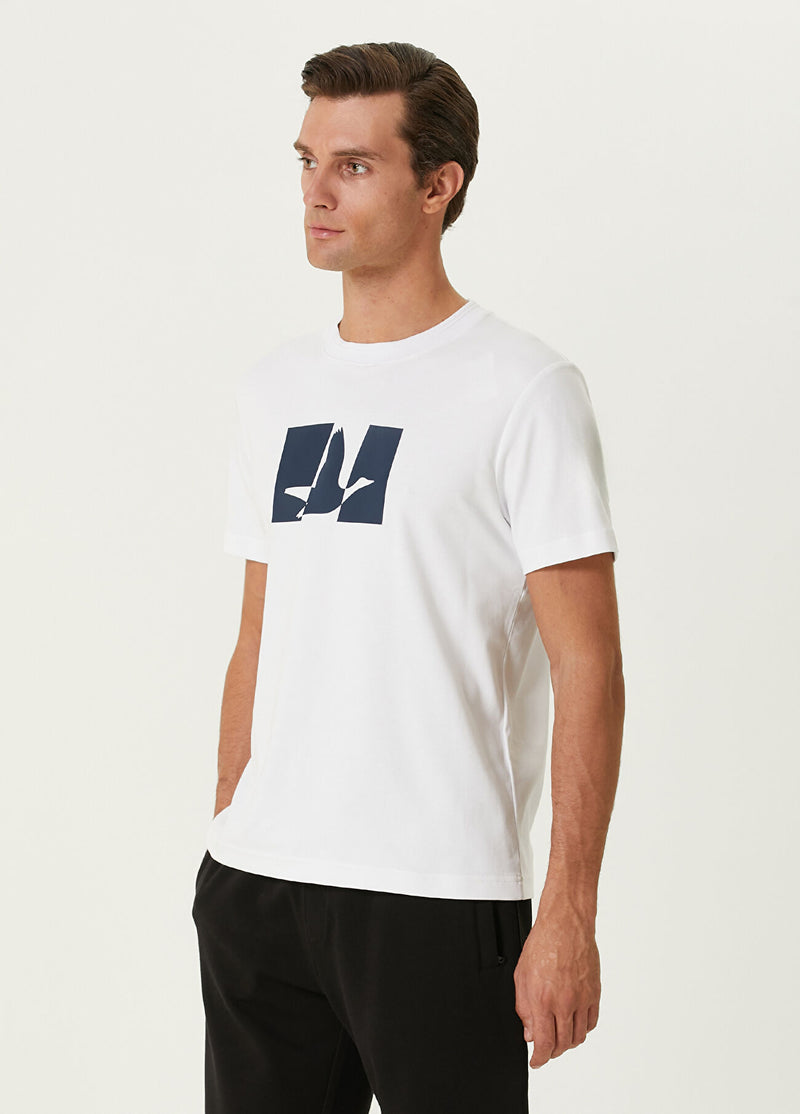 Beymen Club Men Logo T-Shirt Off White