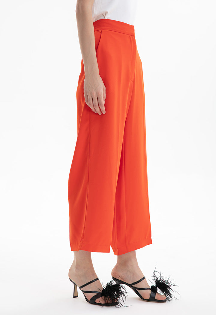 Choice Solid Palazzo Trouser Orange