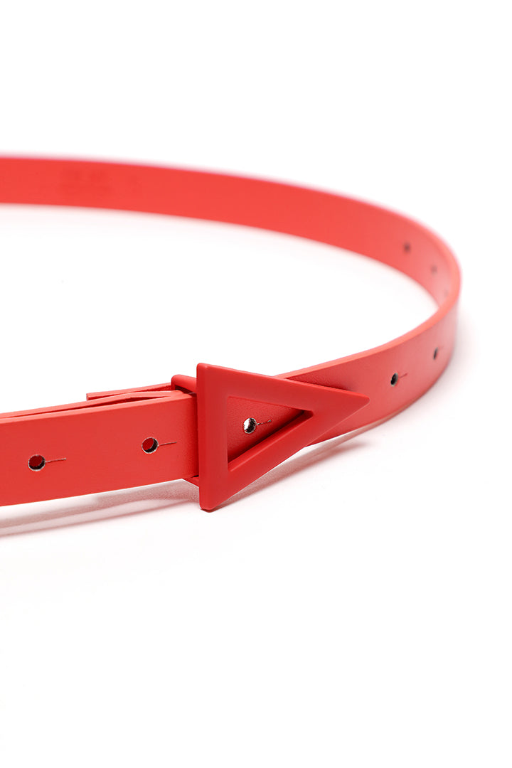 Choice Slim Triangular Anchor Buckle Belt Orange