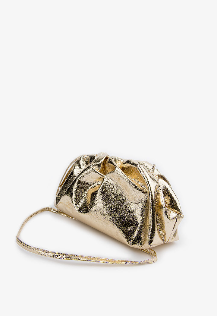 Choice Glittery Hobo Bag Gold