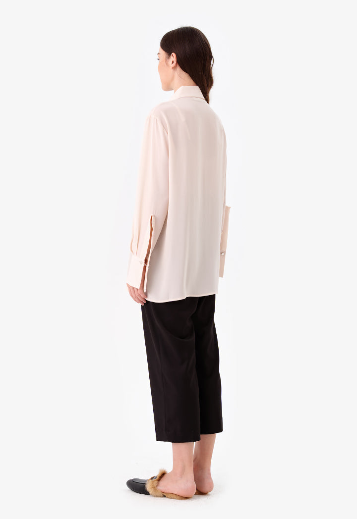 Choice Single-Toned Shirt Offwhite