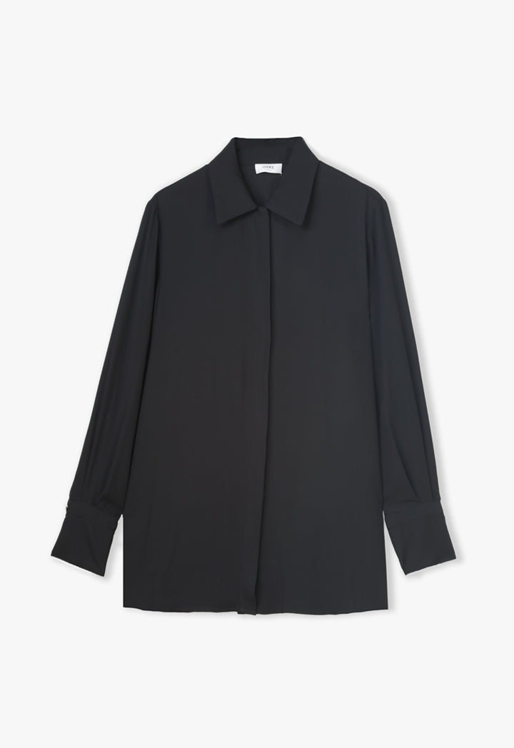 Choice Single-Toned Shirt Black