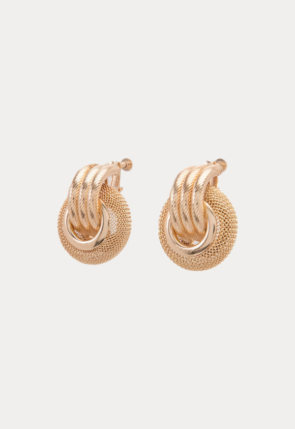 Choice Toggle Loop Earring Gold