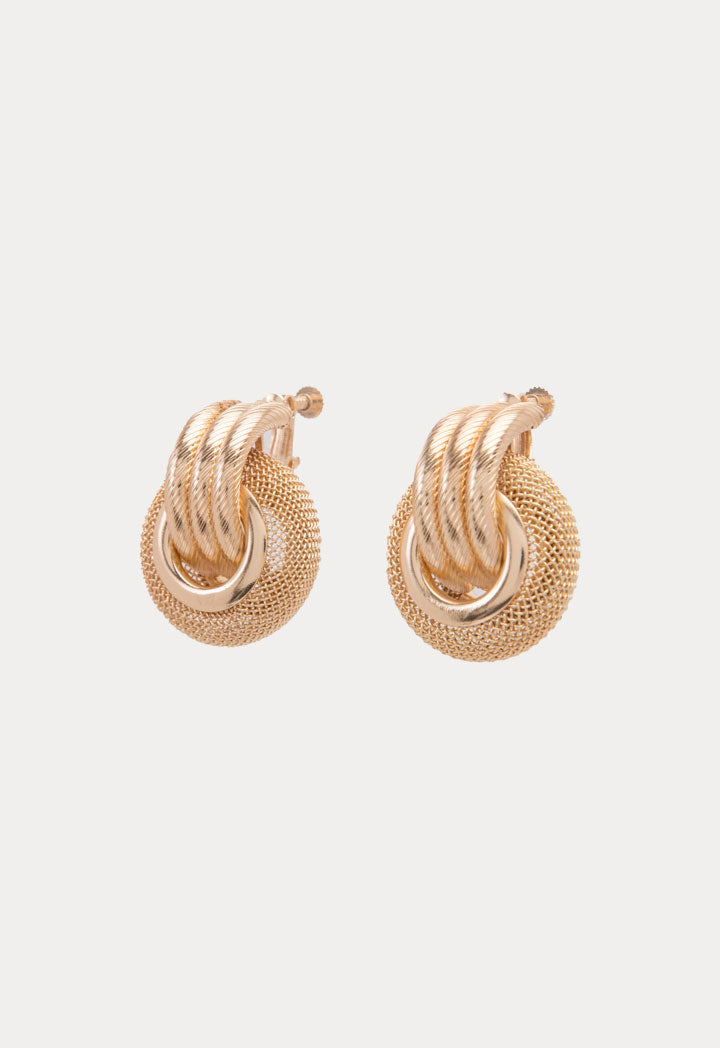 Choice Toggle Loop Earring Gold