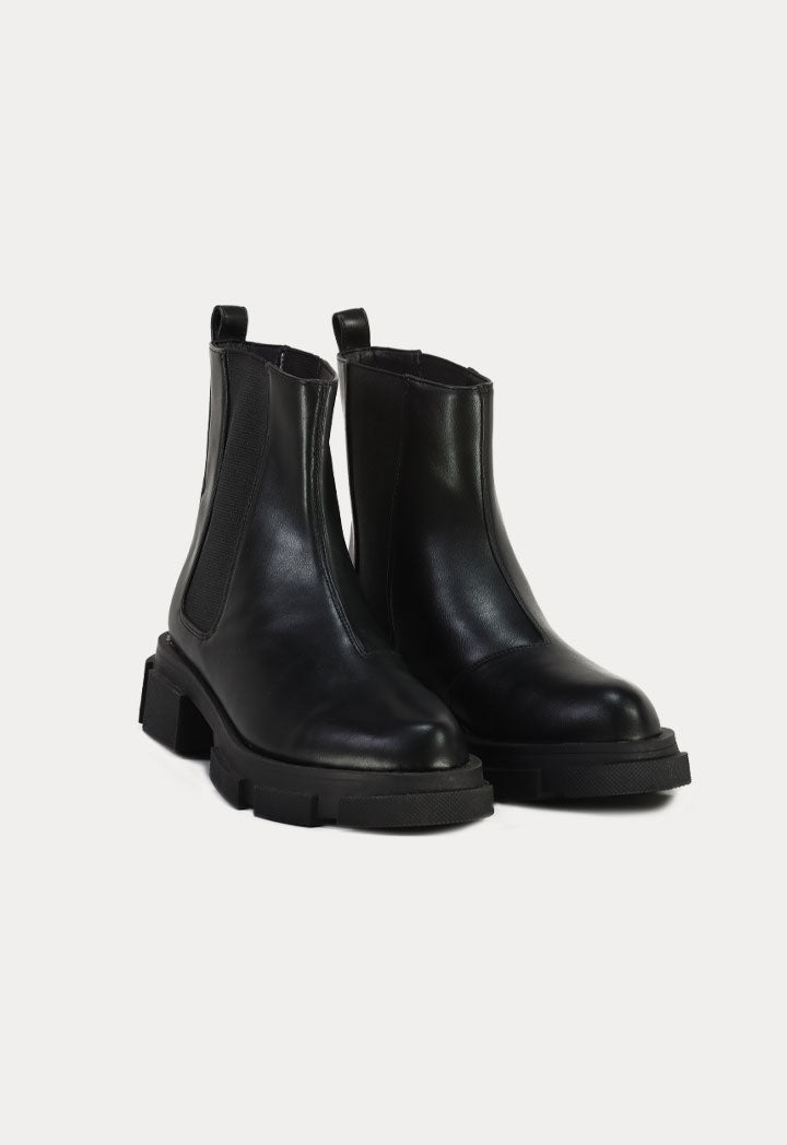 Choice Pu Boots Black