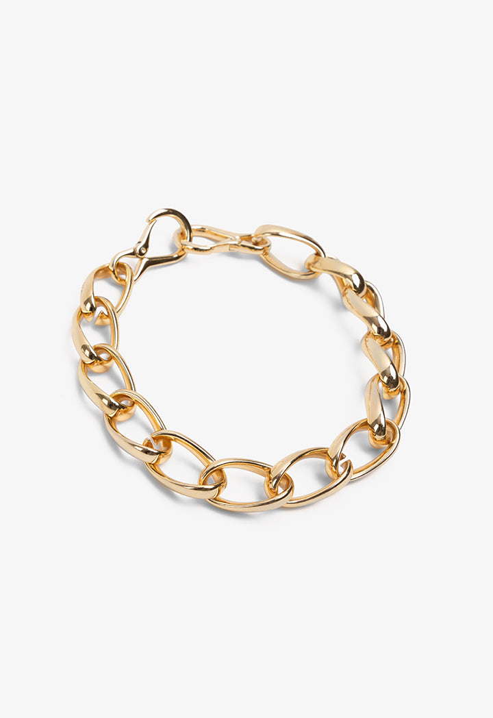 Choice Modern Metallic Chain  Gold