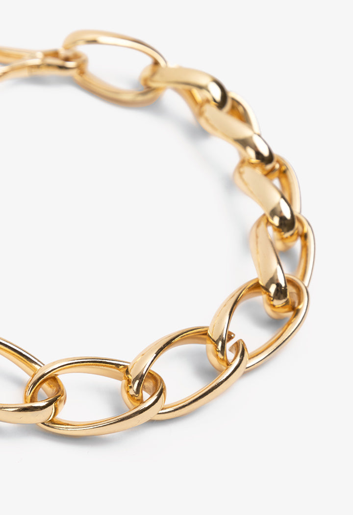 Choice Modern Metallic Chain  Gold