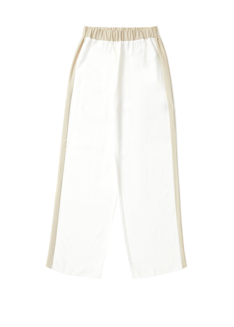 Academia Side Striped Trouser White