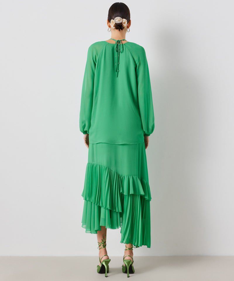 Ipekyol Tie With Stone Detail Blouse Green